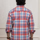 Orange White Checkered Shirt