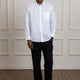 White Solid Cotton Shirt