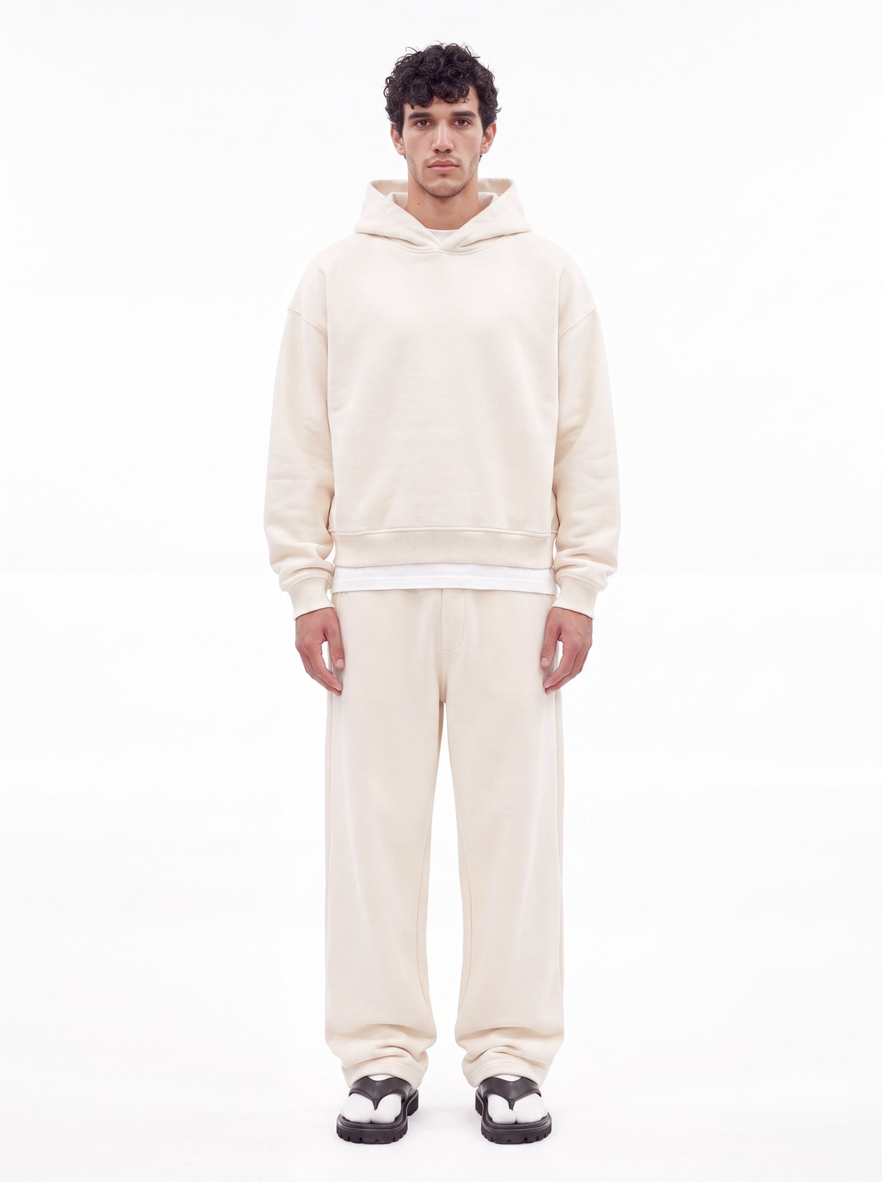 Off-white Baggy Cotton-rich sweatpants (Warft)