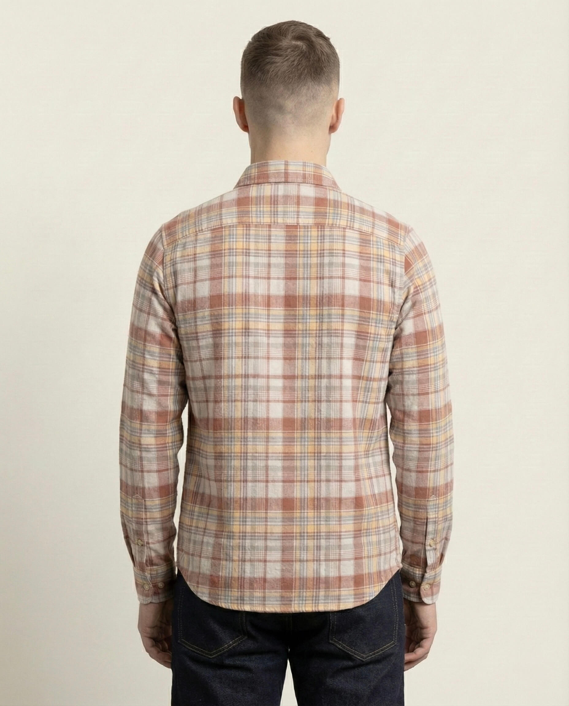 Red White Checkered Cotton Shirt