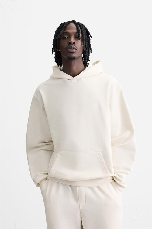 Heavyweight Oversized Hoodie (Off White)