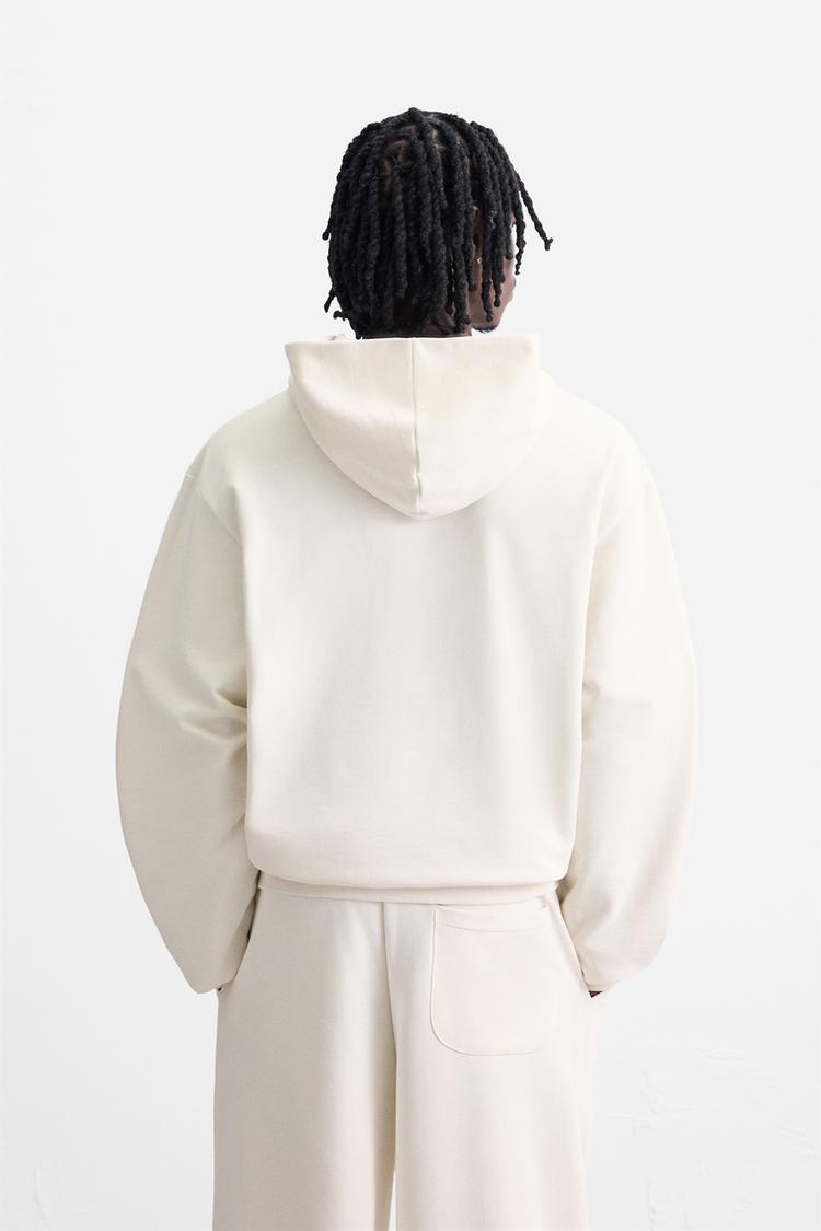 Heavyweight Oversized Hoodie (Off White)