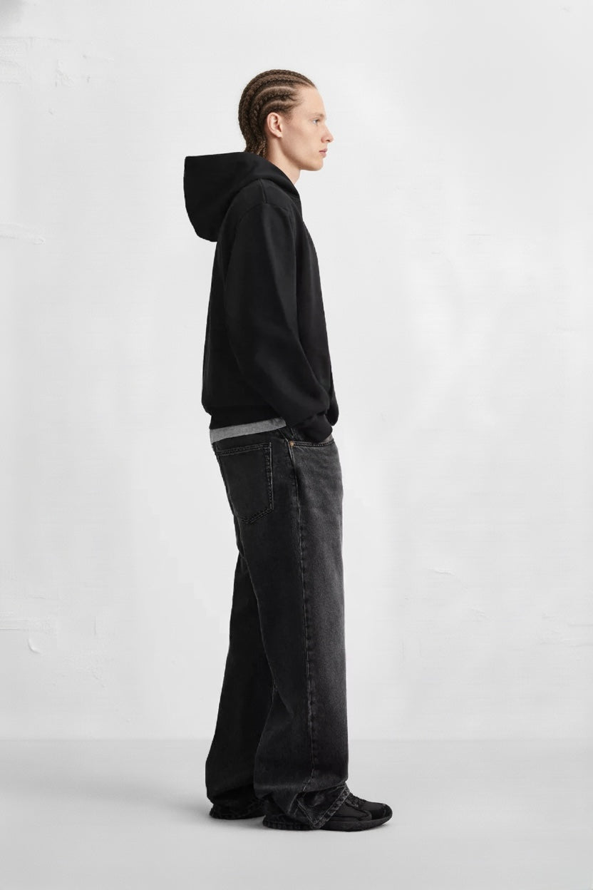 Heavyweight Oversized Hoodie (Black)