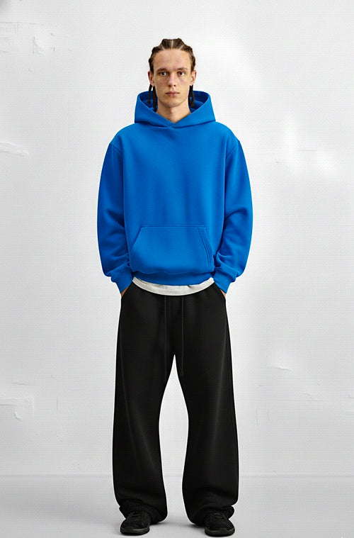 Heavyweight Oversized Hoodie (Deep Blue)