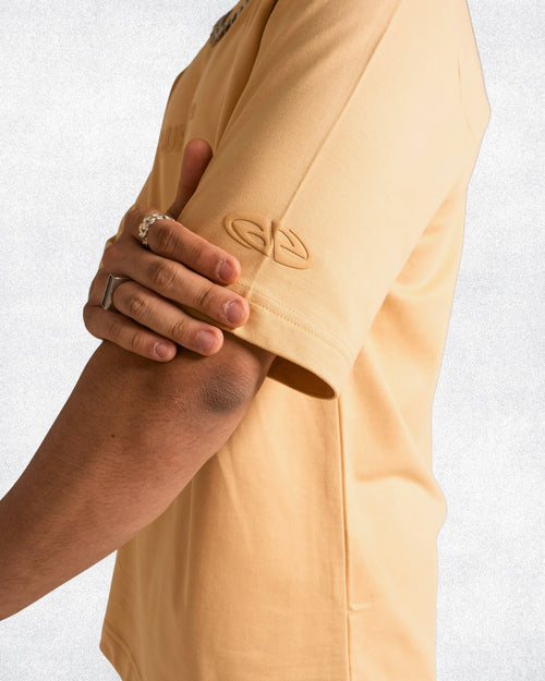 Dunes Beige Basic - Solid Oversized Tee