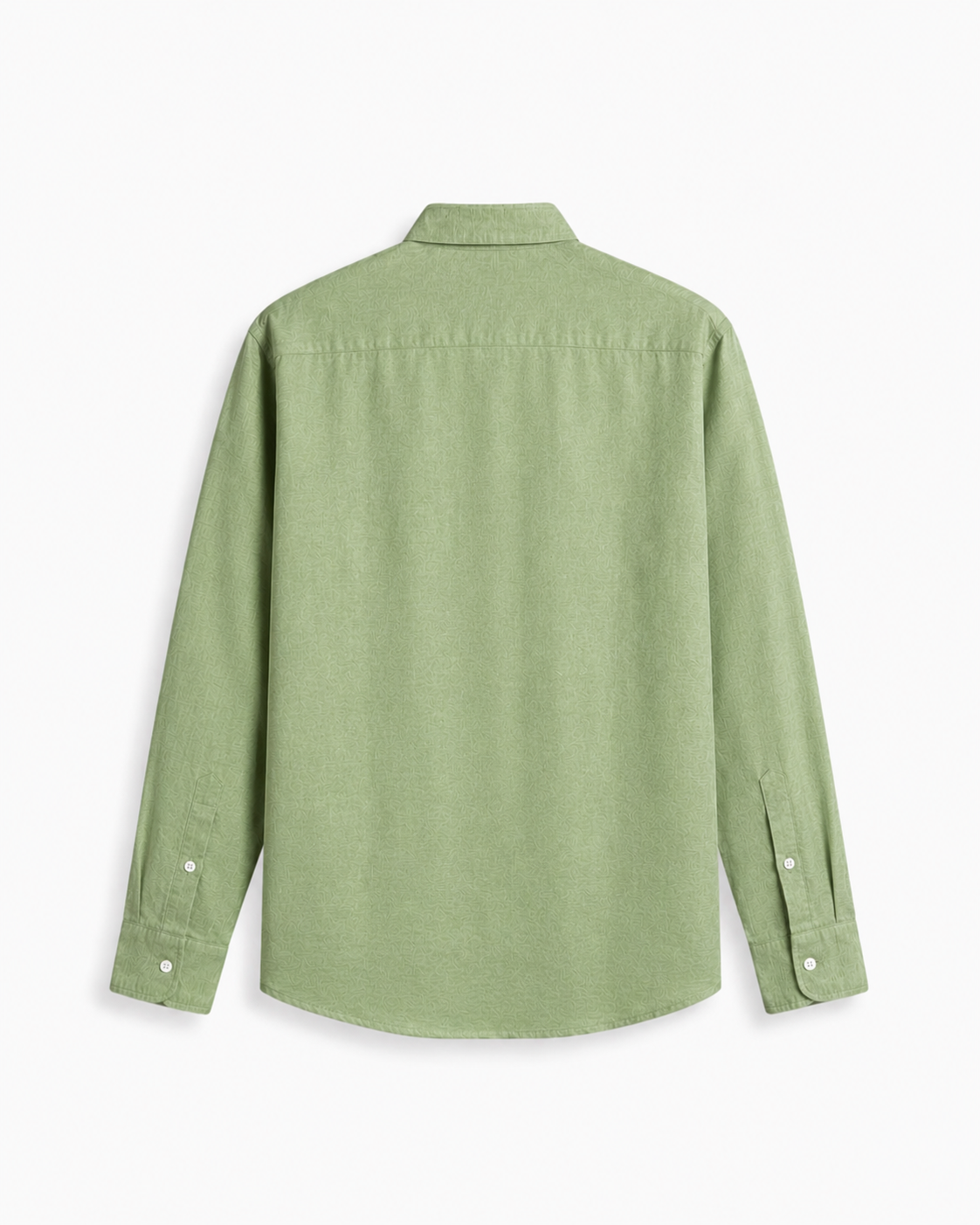 Pista Green 100% Linen 60 Lea Shirt - Warft