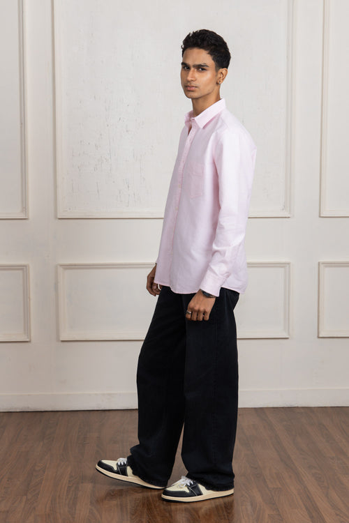 Pink Cotton Shirt