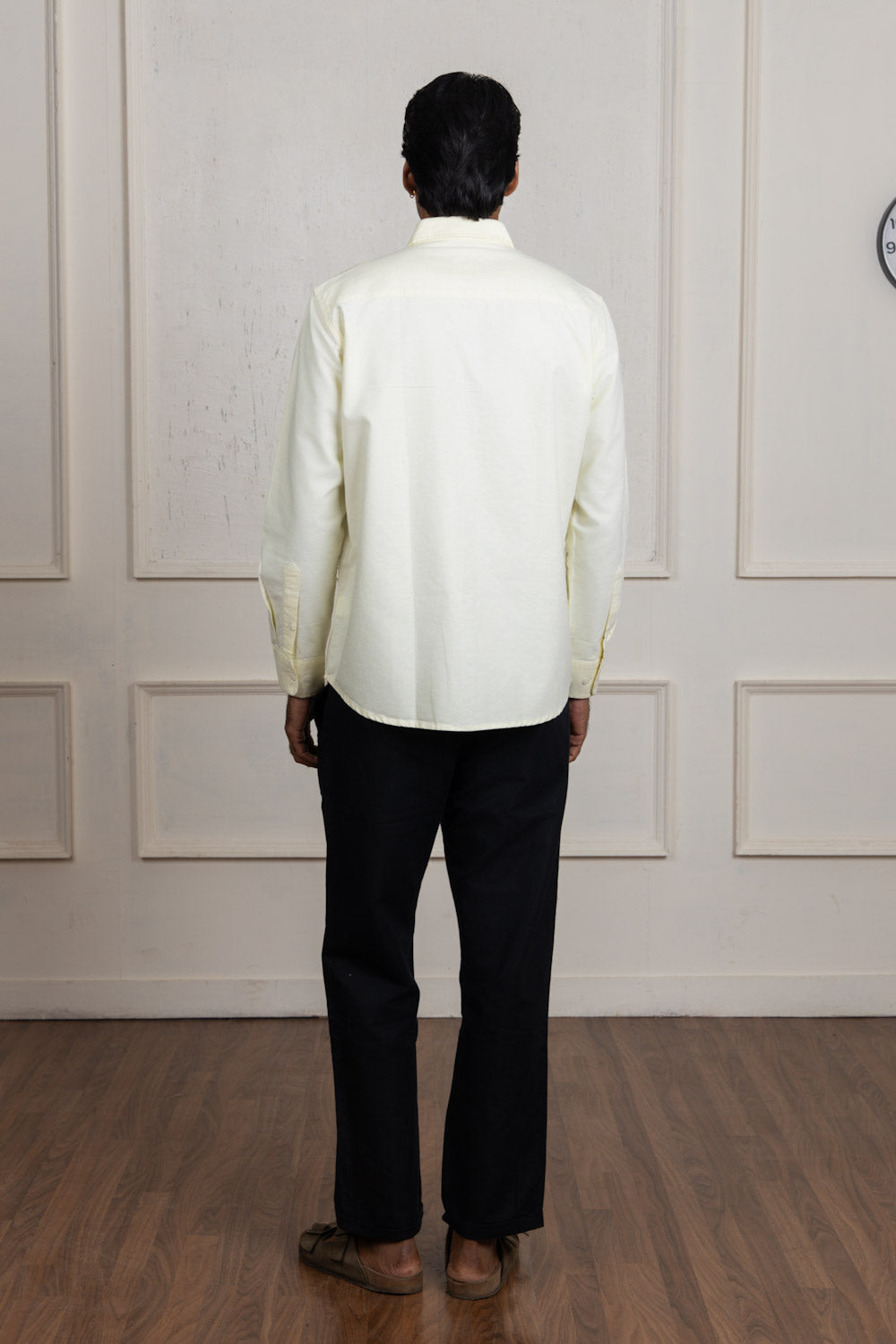 Light Yellow Cotton Shirt