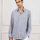 Black and White Striped Cotton Shirt