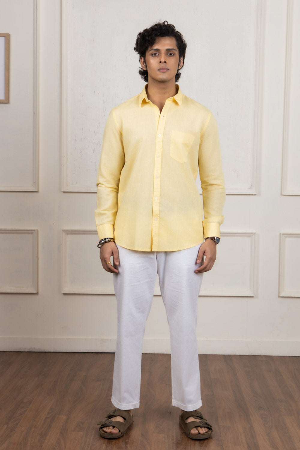 Yellow Cotton Shirt
