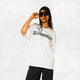 Hue Reptile - Pearl White Oversized Tee