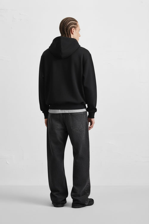 Heavyweight Oversized Hoodie (Black)