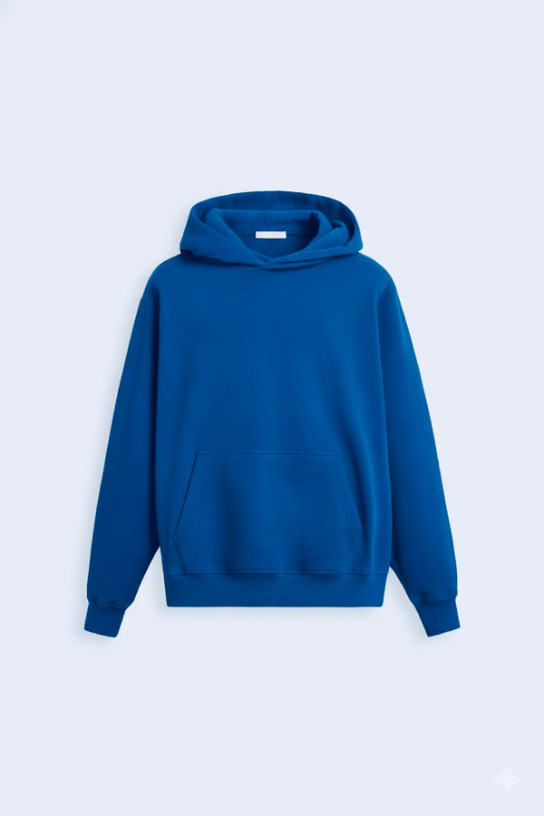Heavyweight Oversized Hoodie (Deep Blue)