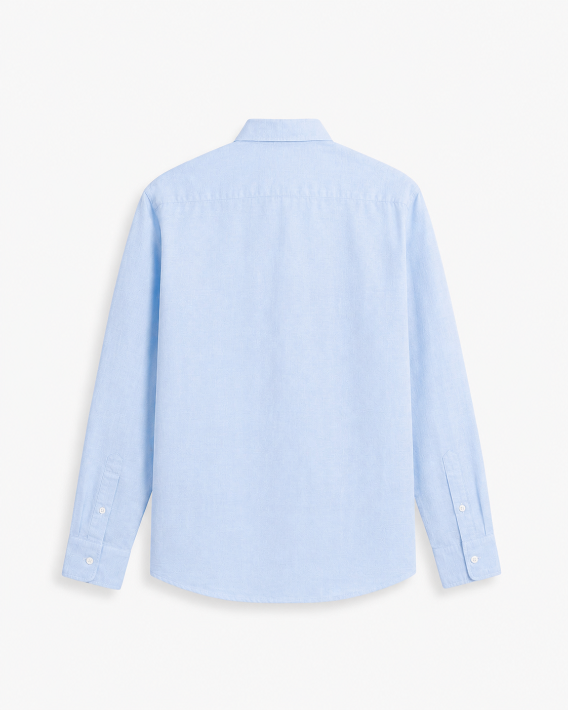 Ice Blue 100% Linen 60 Lea Shirt - Warft