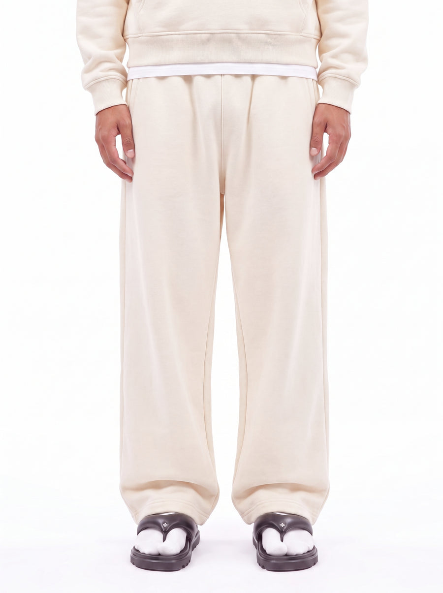 Off-white Baggy Cotton-rich sweatpants (Warft)