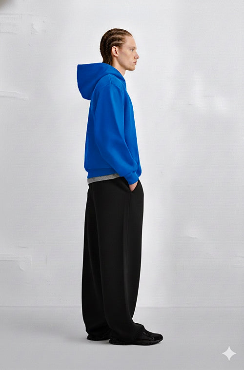 Heavyweight Oversized Hoodie (Deep Blue)