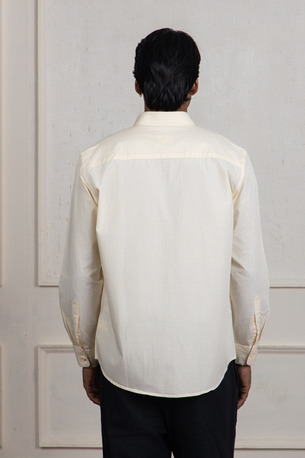 Light Yellow Cotton Shirt