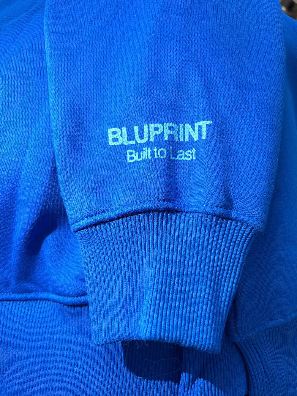 Heavyweight Oversized Hoodie (Deep Blue)