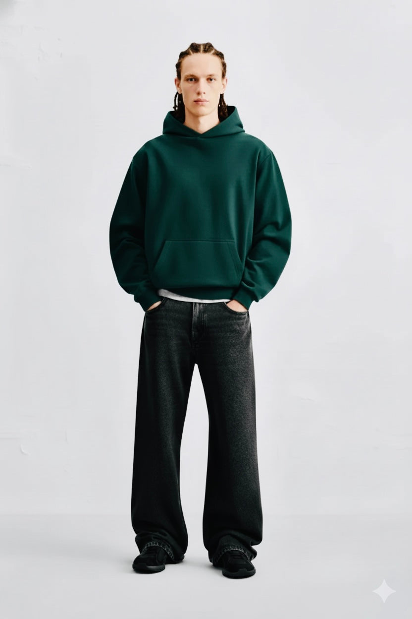 Heavyweight Oversized Hoodie (Green)