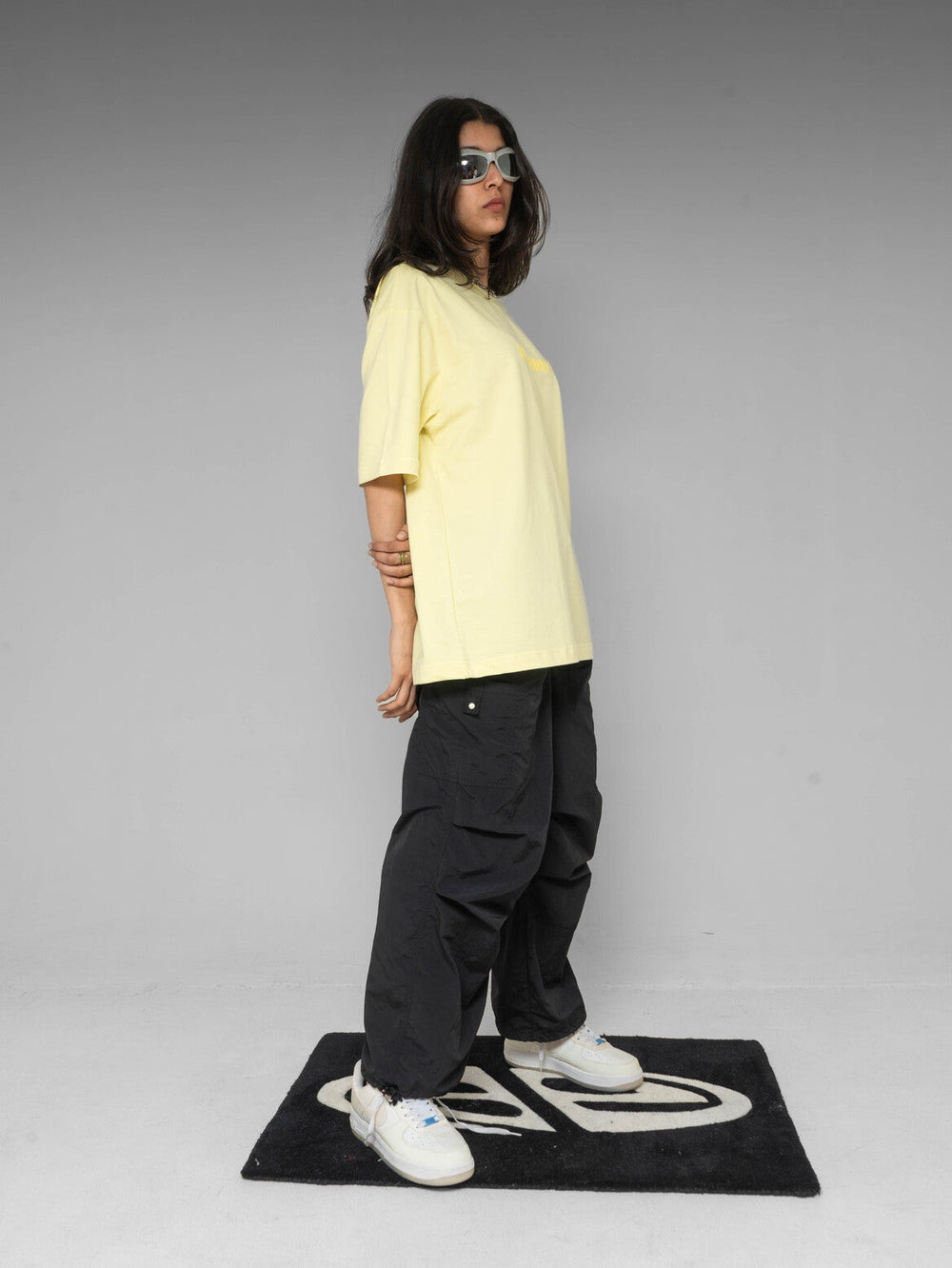 Citrus Yellow Basic - Solid Oversized Tee