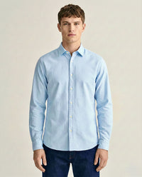 Oxford Blue Cotton Shirt