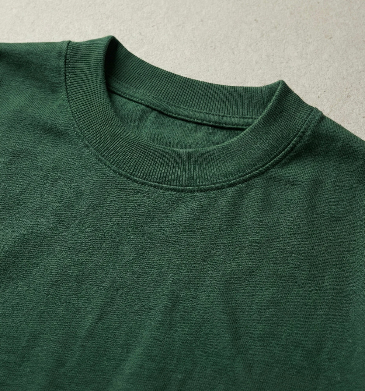 Bottle Green Heavy-Weight Oversized T-Shirt