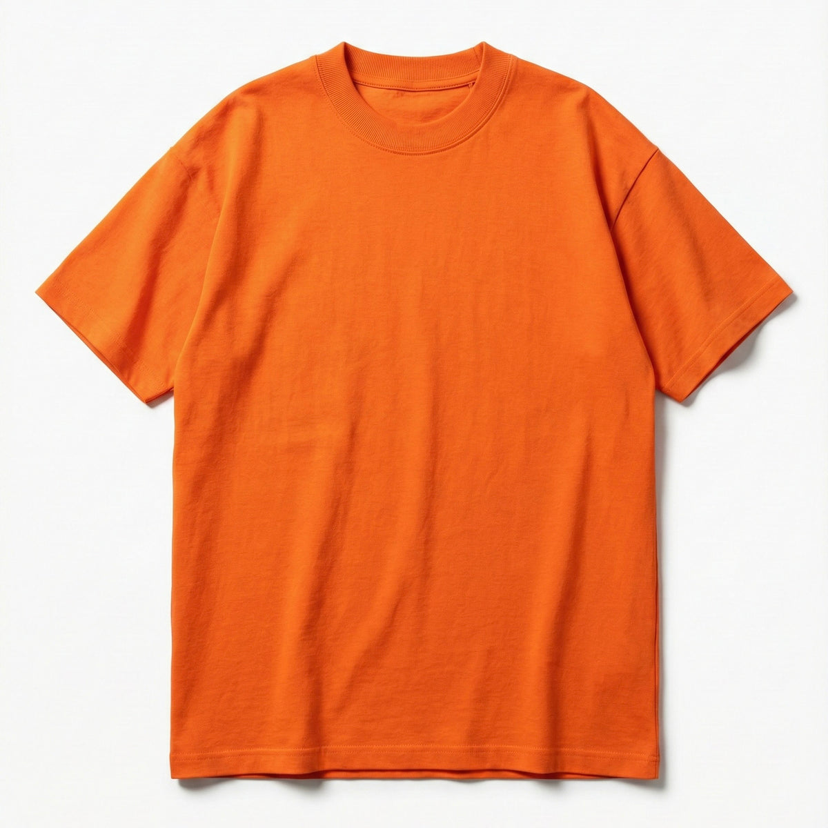 Zingy Orange Heavy-Weight Oversized T-Shirt