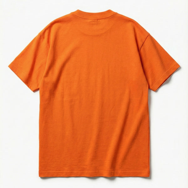 Zingy Orange Heavy-Weight Oversized T-Shirt