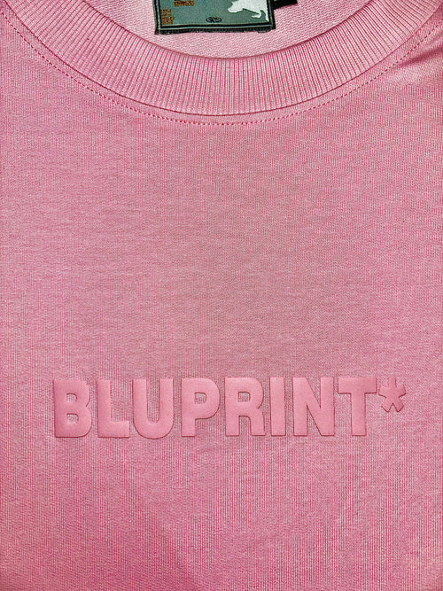 Salmon Pink Basic - Solid Oversized Tee