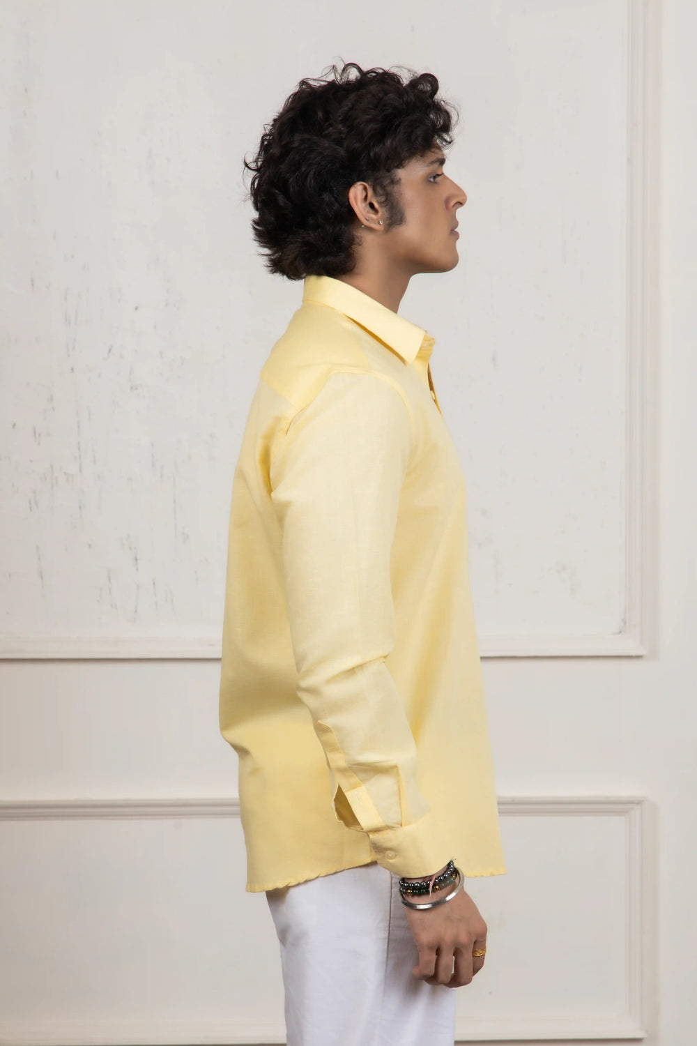Yellow Cotton Shirt