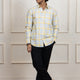 Yellow & Blue Checkered Shirt