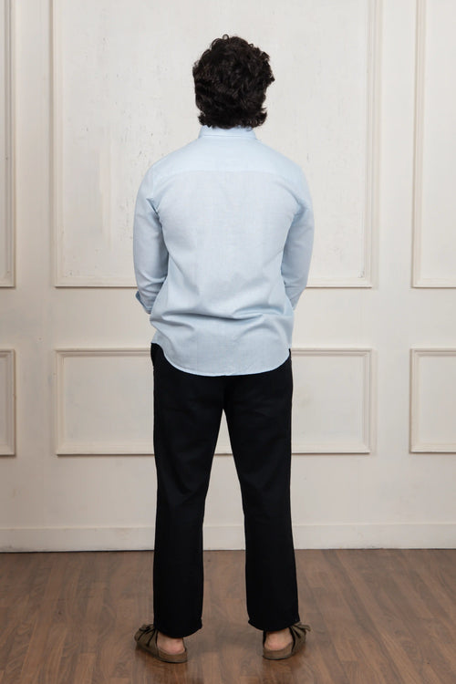 Light Blue Cotton Shirt