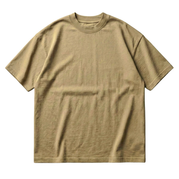 Beige Heavy-Weight Oversized T-Shirt