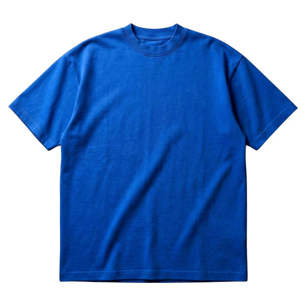 Pure Blue Heavy-Weight Oversized T-Shirt