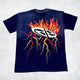 Obsidian fire graphics tee