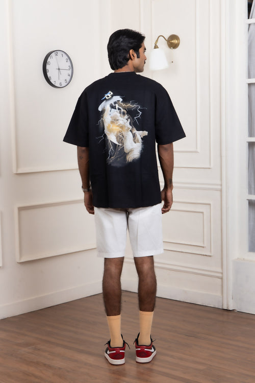 Black Oversized Tee