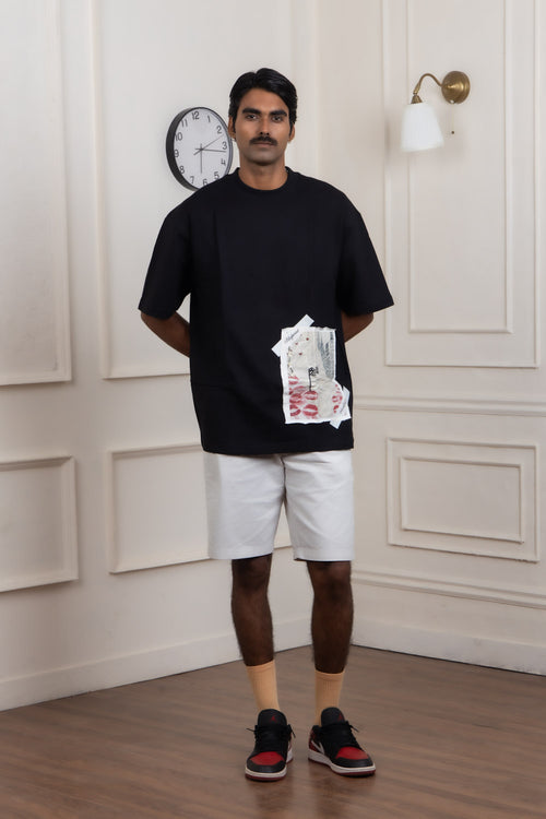 Black Oversized Tee