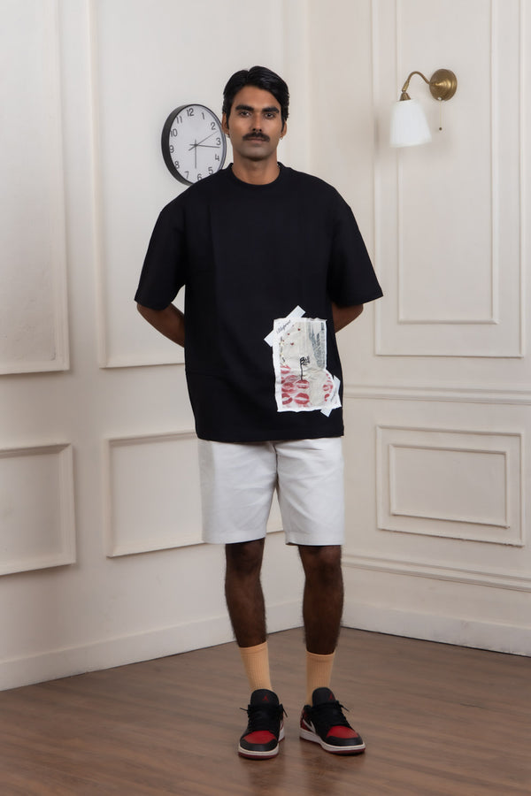 Black Oversized Tee